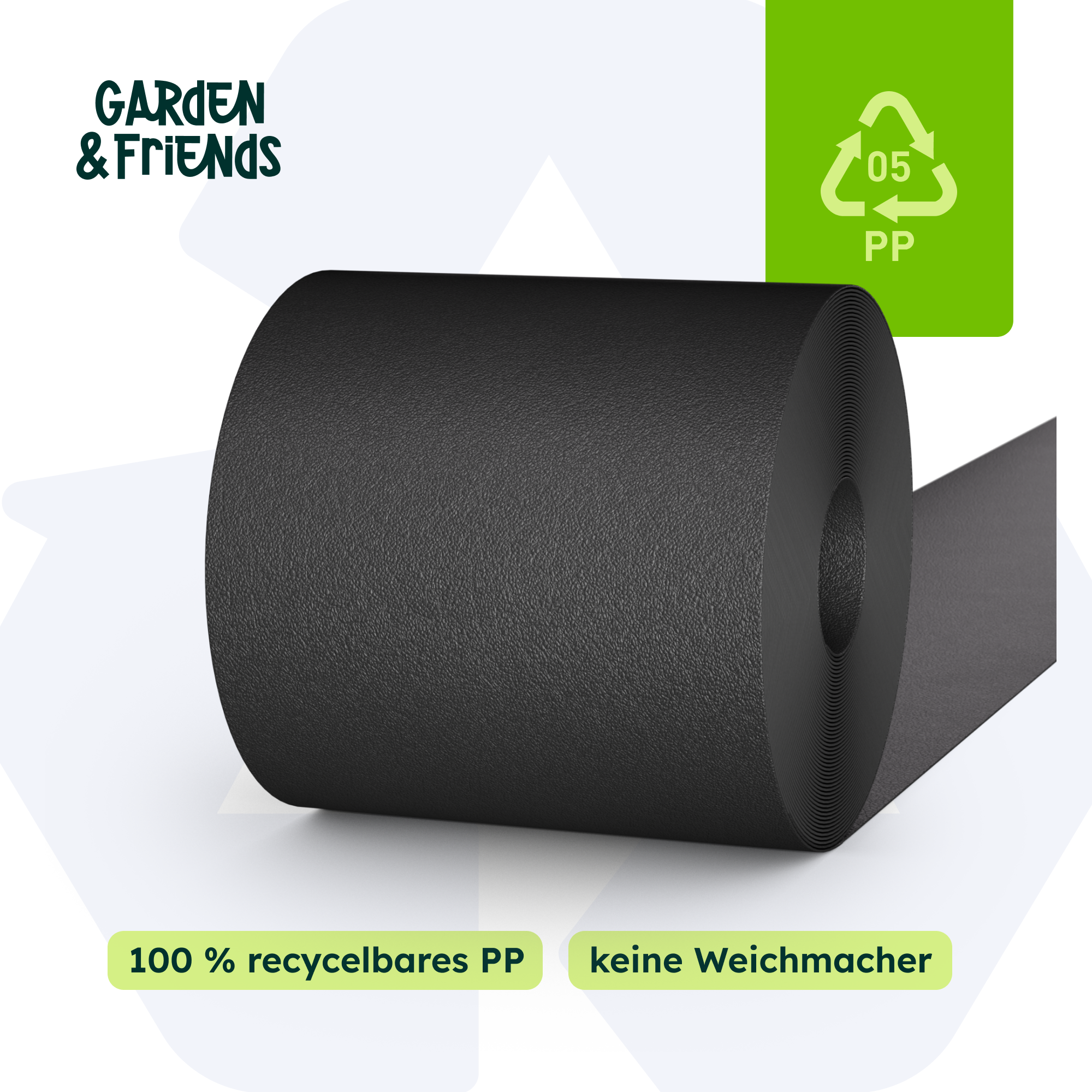 FARA PVC-Free Polypropylene Fence Privacy Screen Strips - Stone Look, No Plasticisers, No Yellowing (UV Class 10) - 26 m Long, 19 cm High, 10-Year Guarantee, Privacy Screen Tape with Orange Skin Shape