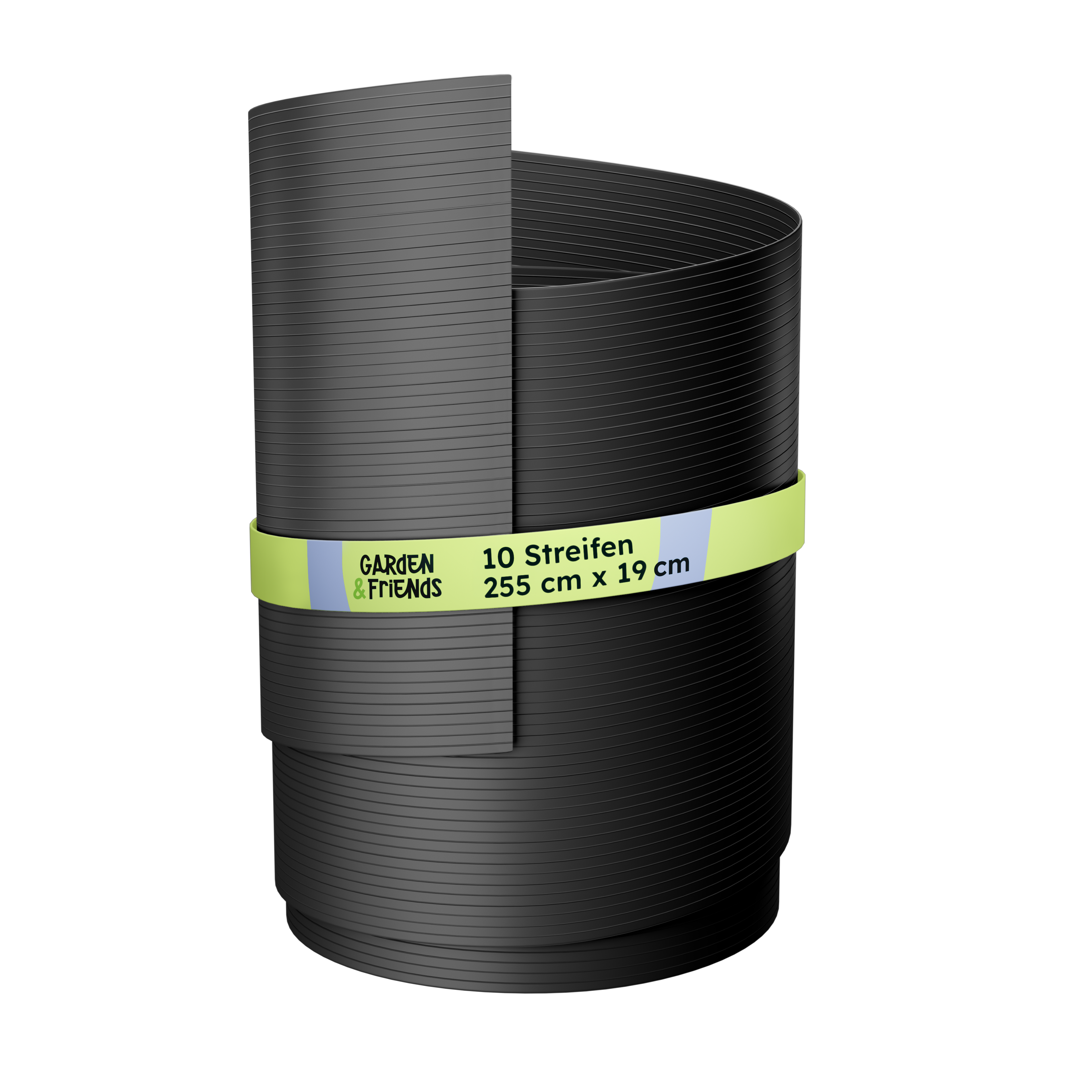SUNA Dur Brise-vue Prédécoupé 10× 2,55m × 19cm Grillage Double Fil Sans PVC