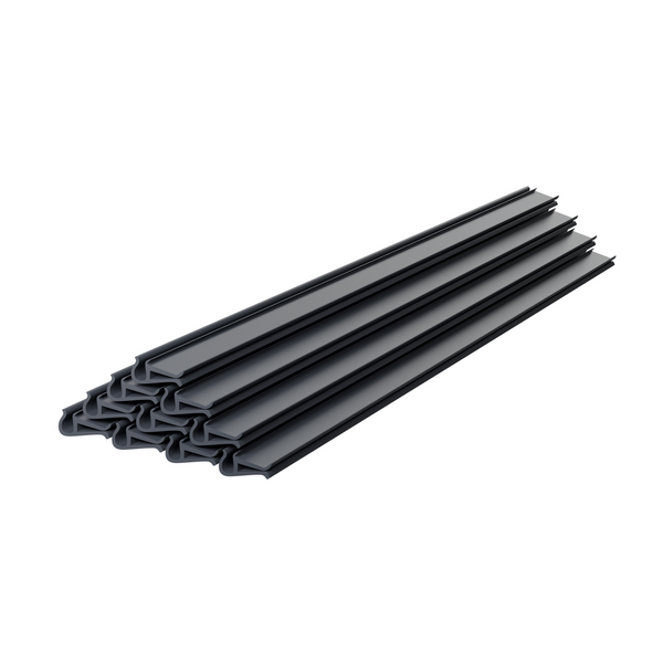Befestigungsclips Sichtschutzstreifen Doppelstabmatten 19cm 10er-Set
