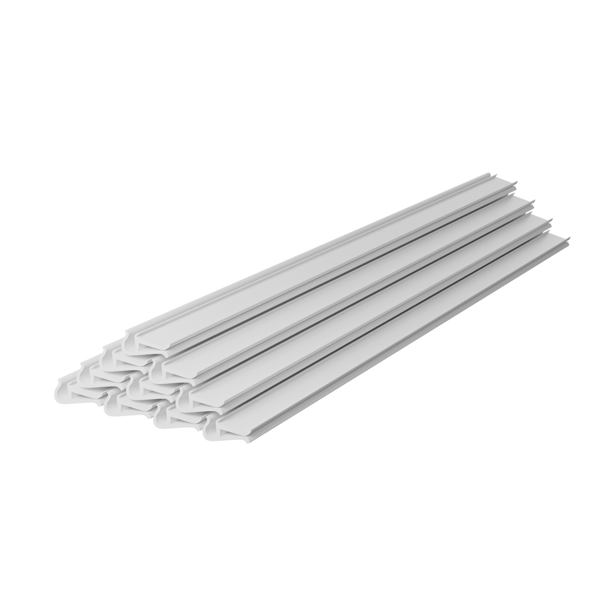 Befestigungsclips Sichtschutzstreifen Doppelstabmatten 19cm 10er-Set
