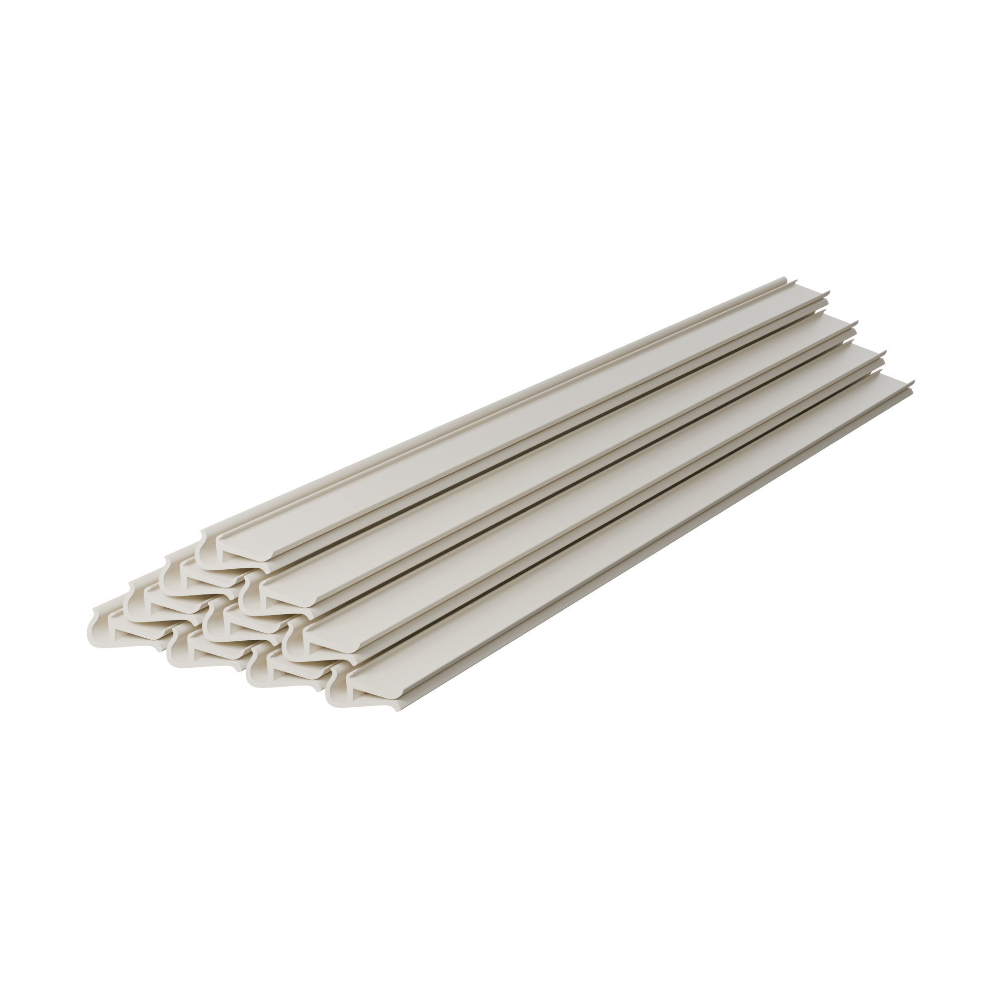 Befestigungsclips Sichtschutzstreifen Doppelstabmatten 19cm 10er-Set