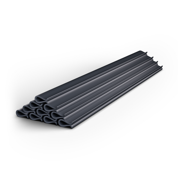 Clips de fixation Brise-vue Grillage Double Fil 19cm Lot de 10
